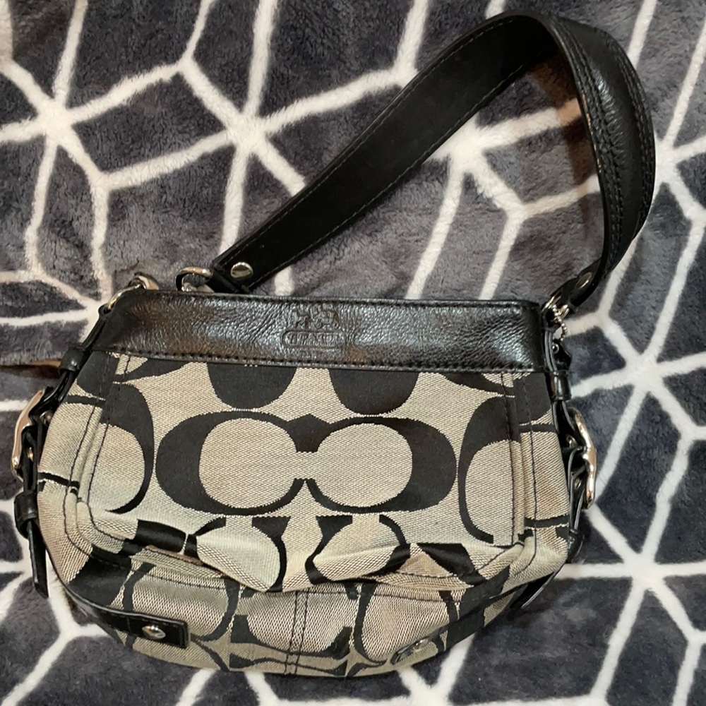 Black coach bag